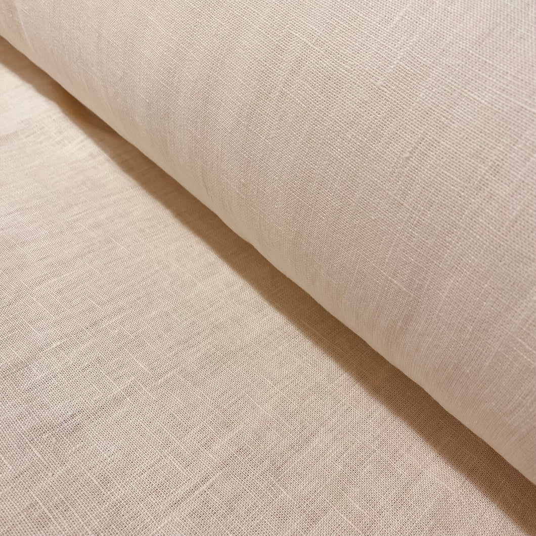 Panna Cotta Tumbled Linen
