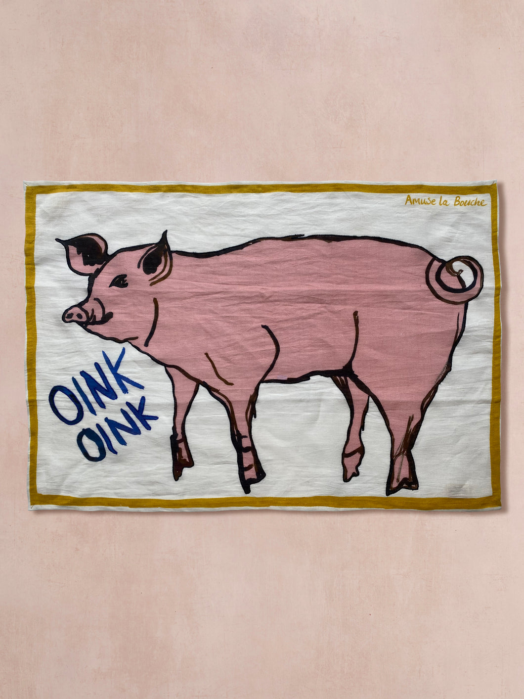 Pig Tea Towel
