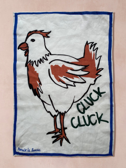 Cluck Cluck Tea Towel