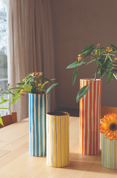 Ray Vase Orange
