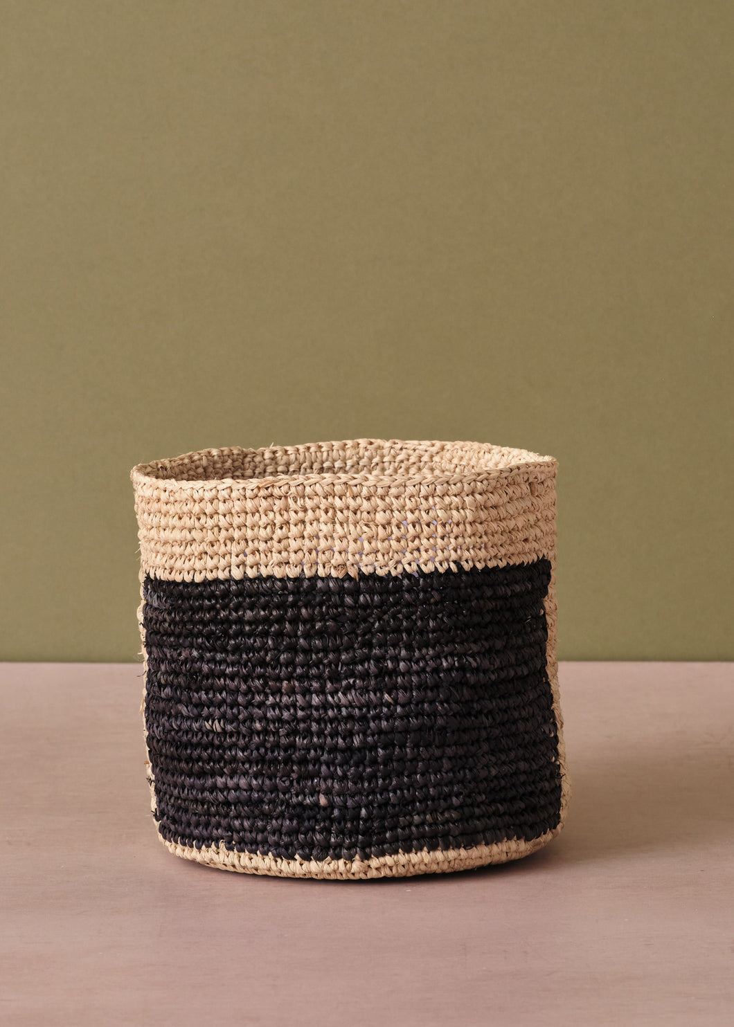 Single Block Basket Black