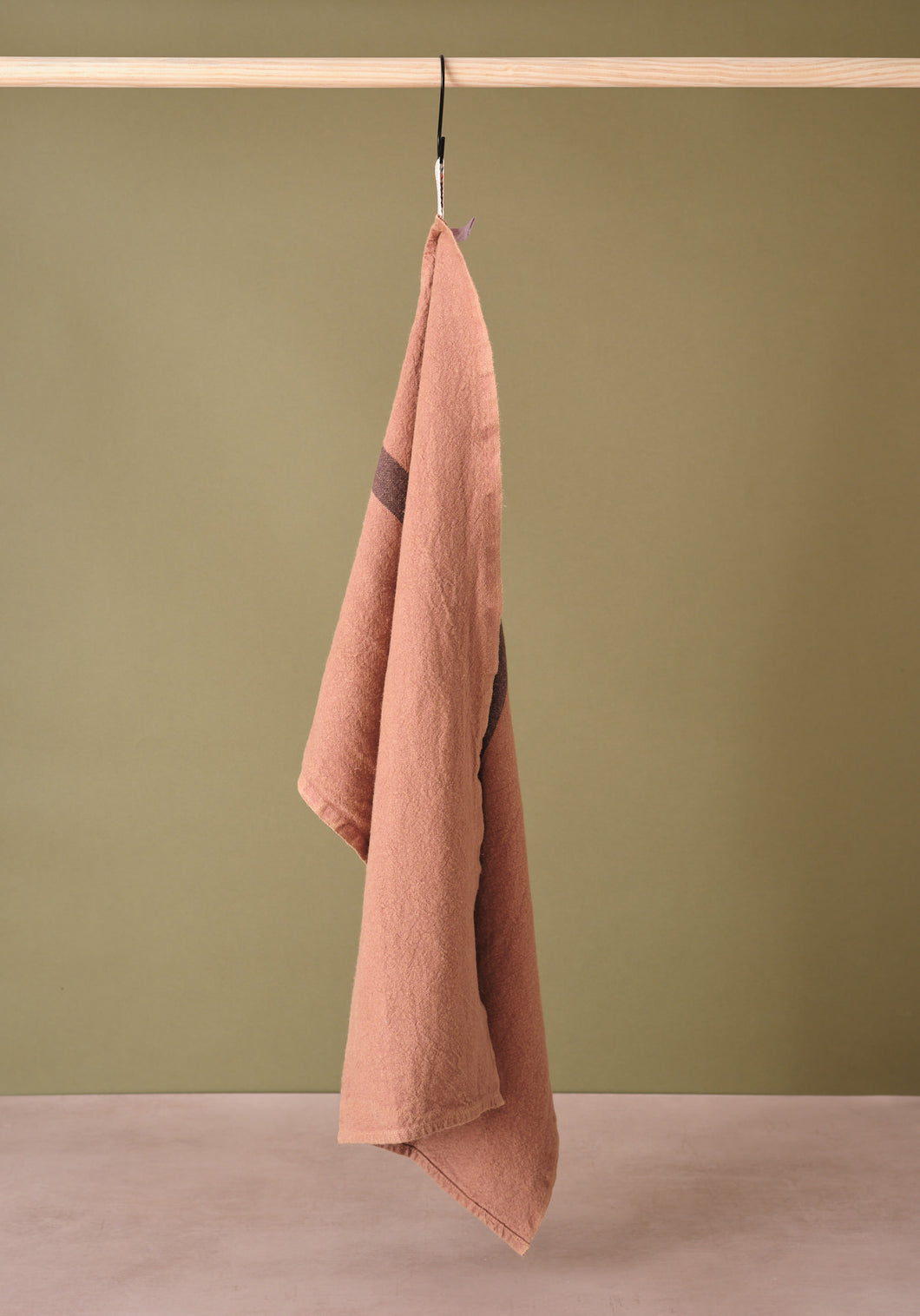 Tea Towel Doudou Stripe Cafe Au Lait