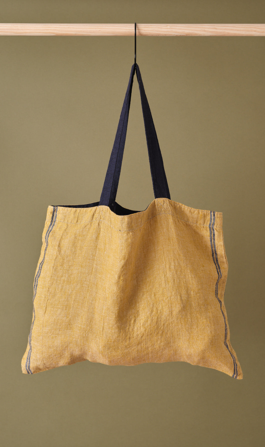 Linen Tote Duo Yellow
