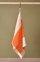 Load image into Gallery viewer, Towel Orange &amp; Green
