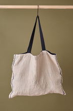 Load image into Gallery viewer, Linen Tote Duo Natural
