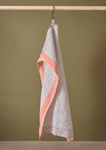 Load image into Gallery viewer, Tea Towel Delfi Blue &amp; Orange
