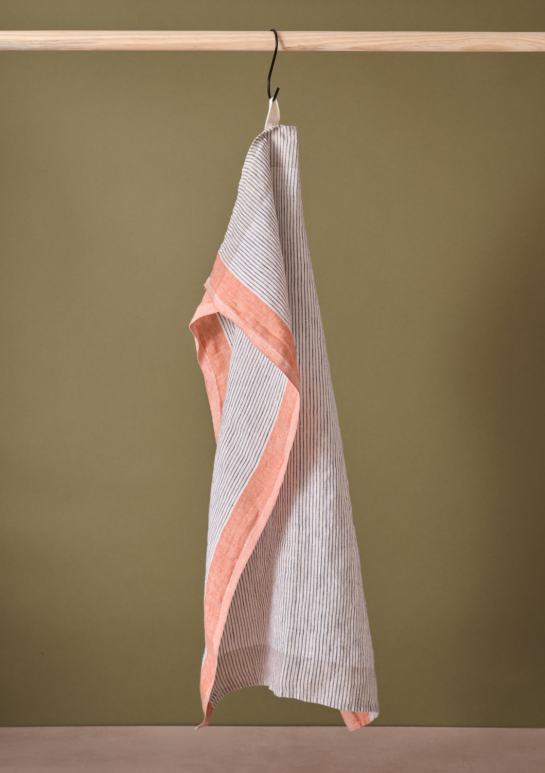 Tea Towel Delfi Blue & Orange