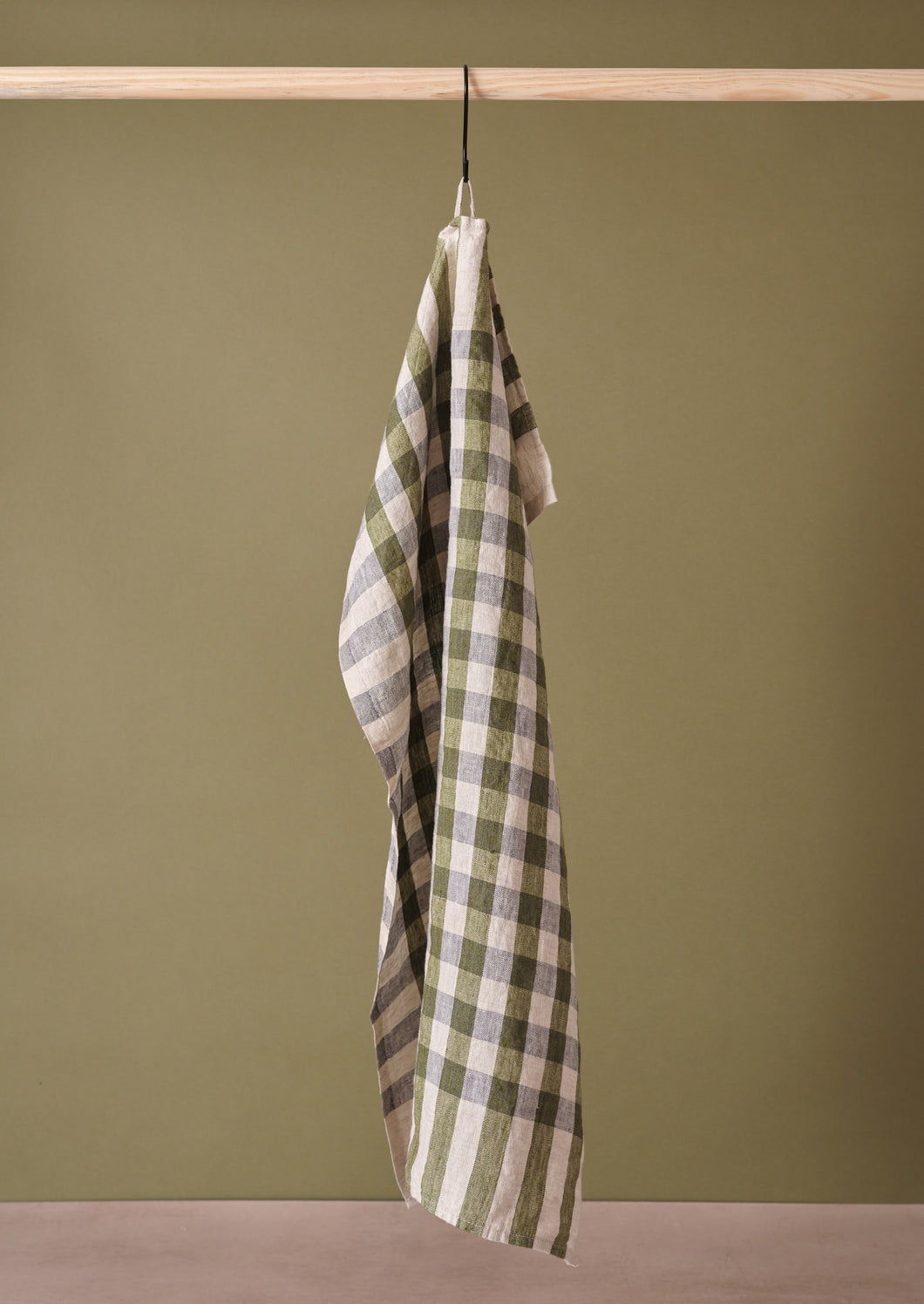 Tea Towel Ecolier Green