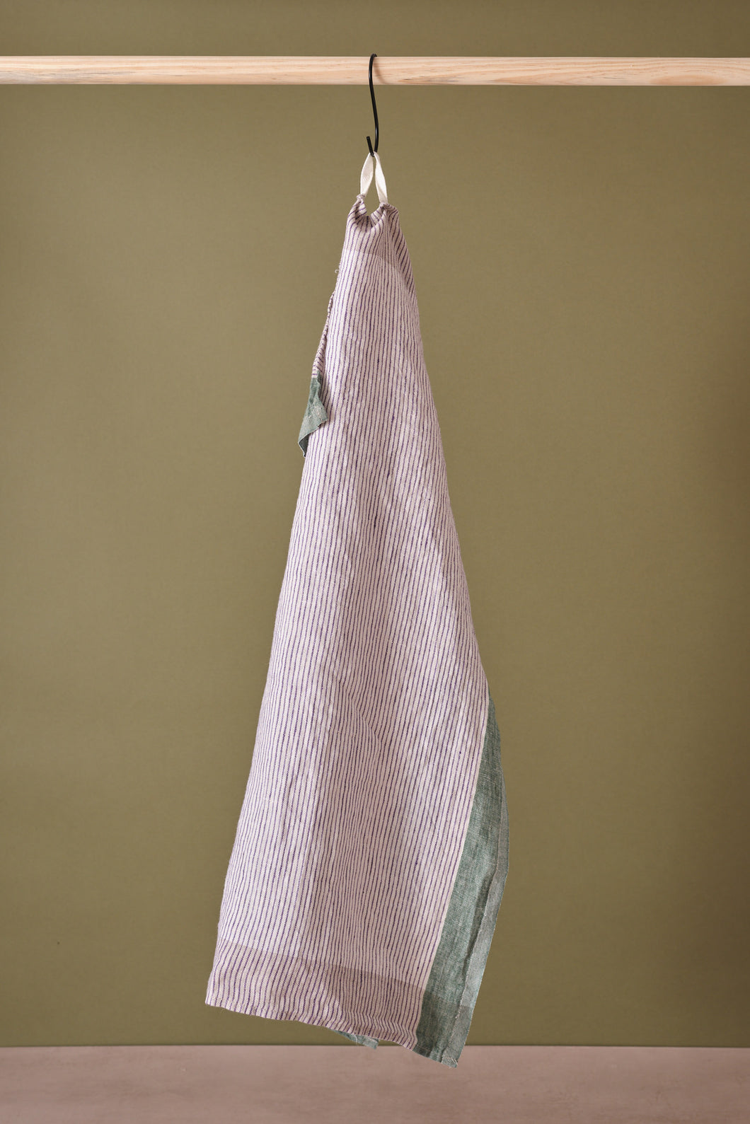 Tea Towel Delfi Purple & Green
