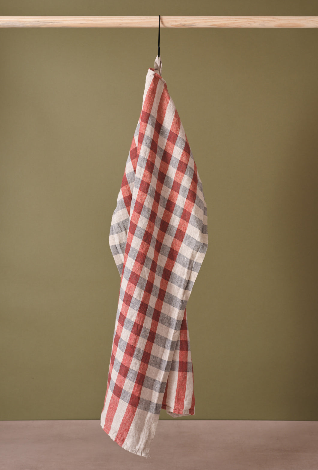 Tea Towel Ecolier Red