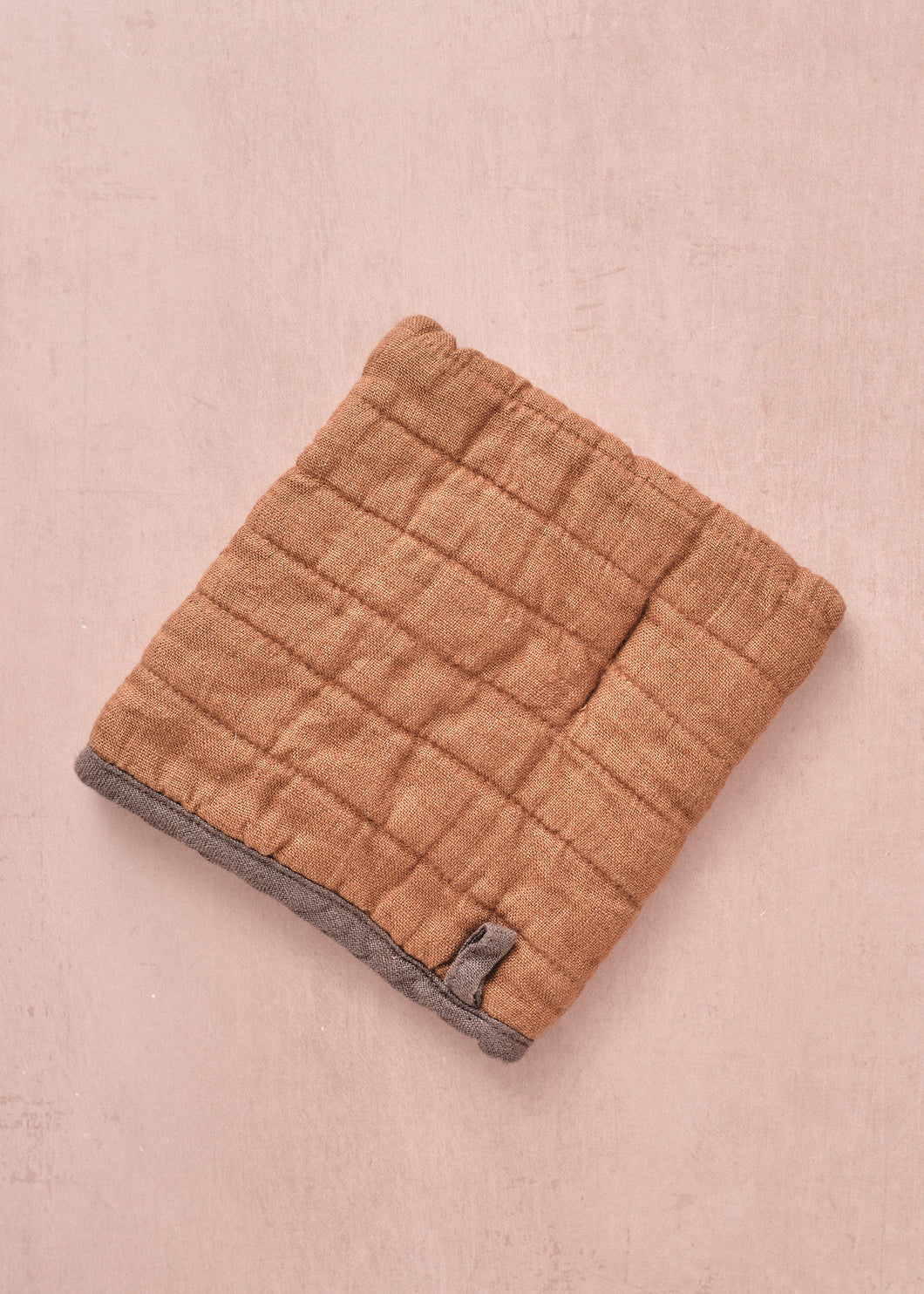 Oven Mitt Manon Brown Ocher