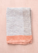 Load image into Gallery viewer, Tea Towel Delfi Blue &amp; Orange
