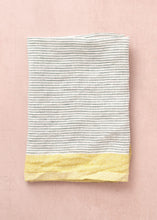 Load image into Gallery viewer, Tea Towel Delfi Green &amp; Yellow
