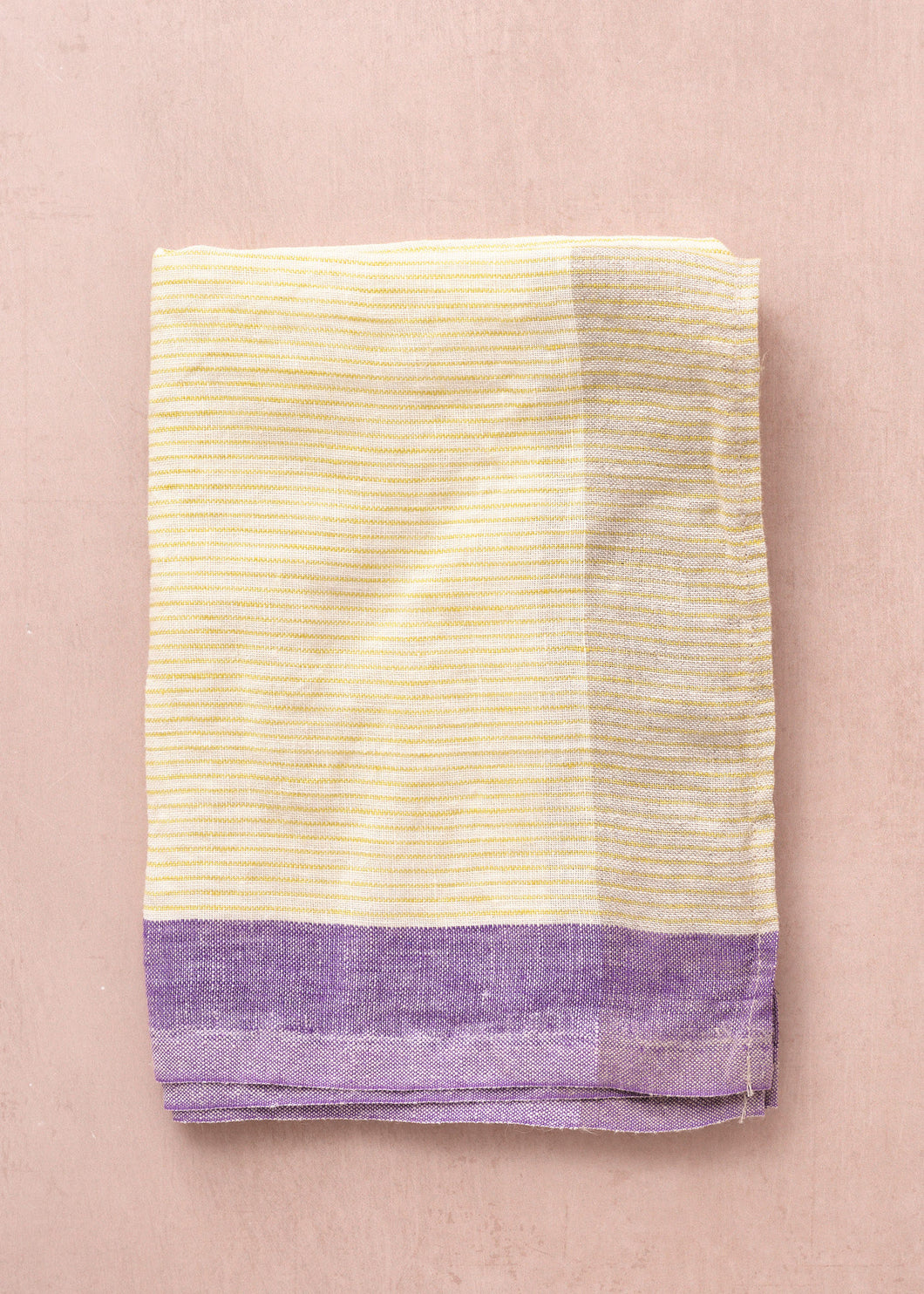 Tea Towel Delfi Yellow & Purple