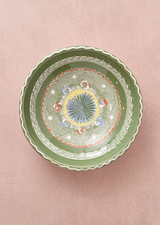 Flora Moss Fruit Bowl