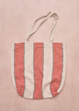 Load image into Gallery viewer, Linen Tote Ecluse Red
