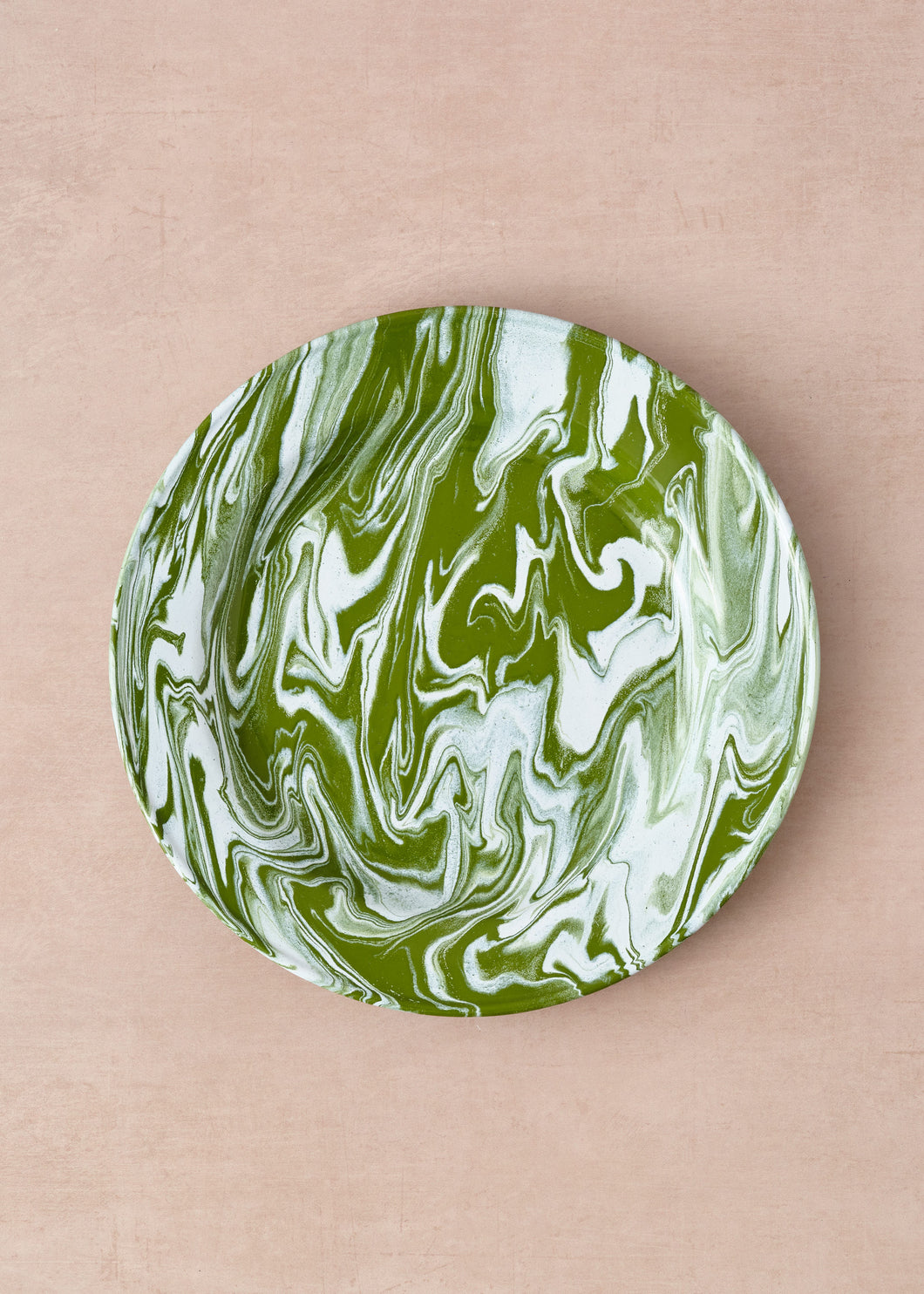 Green Marbled Enamelware