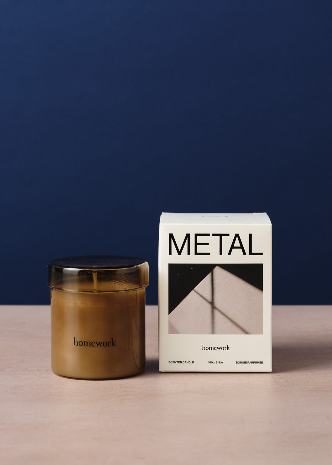 Metal Scented Candle