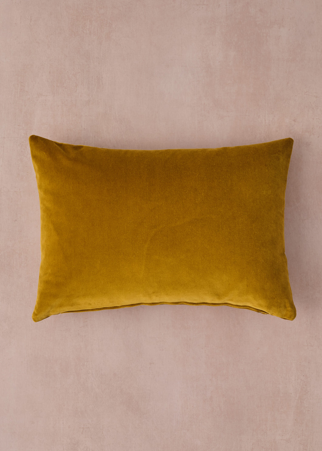 Green Ginger Velvet Cushion Rectangle