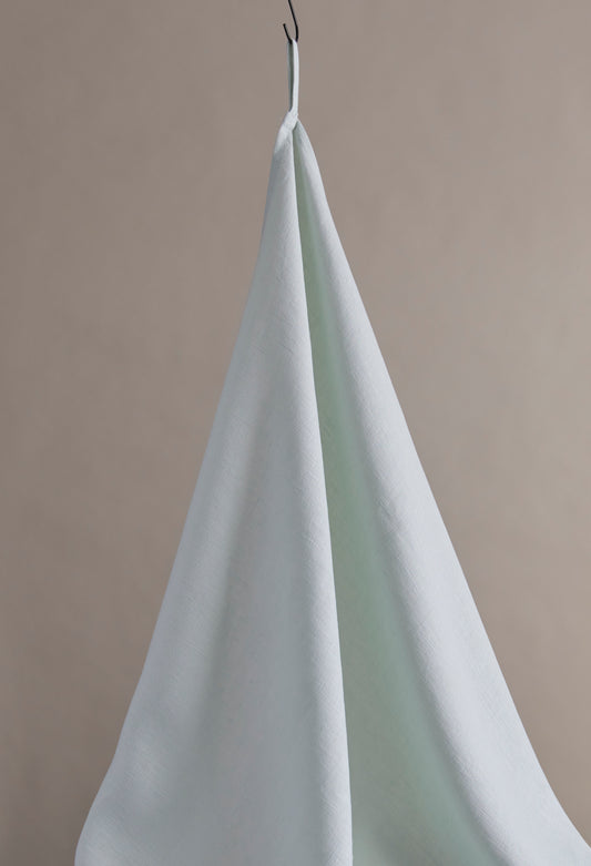 Aqua Tumbled Linen