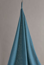 Load image into Gallery viewer, Teal Tumbled Linen
