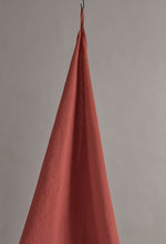Load image into Gallery viewer, Rust Brown Washed Linen

