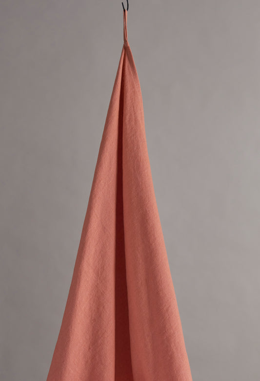 Terracotta Washed Linen