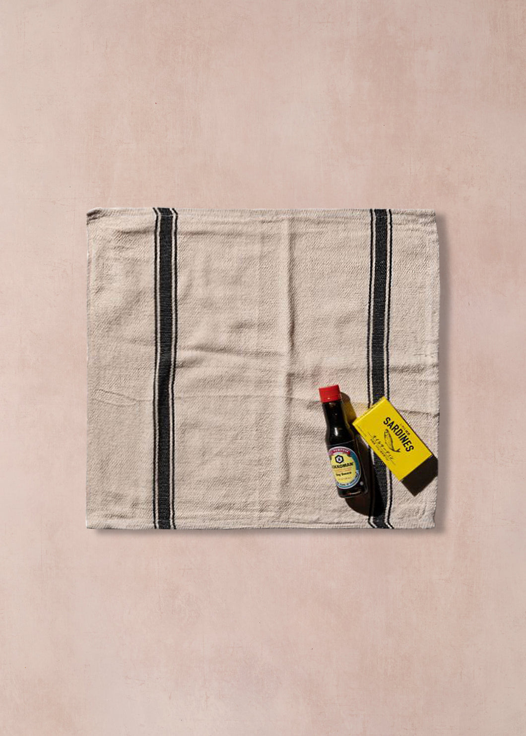 Black Striped Cotton Cloth