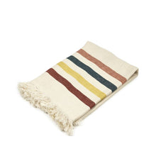 Load image into Gallery viewer, Blanket Linen Lake Stripe 180x110cm
