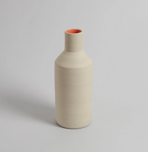 Load image into Gallery viewer, Vase Natural &amp; Orange Large
