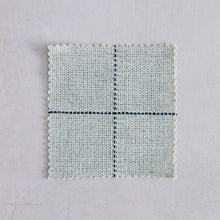 Load image into Gallery viewer, Carreau Grey Check Cotton &amp; Linen
