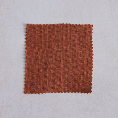 Brick Tumbled Linen