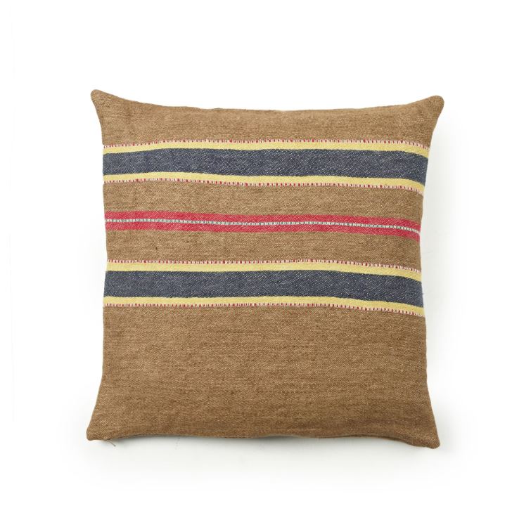 Cushion Linen Camp Stripe 50x50cm