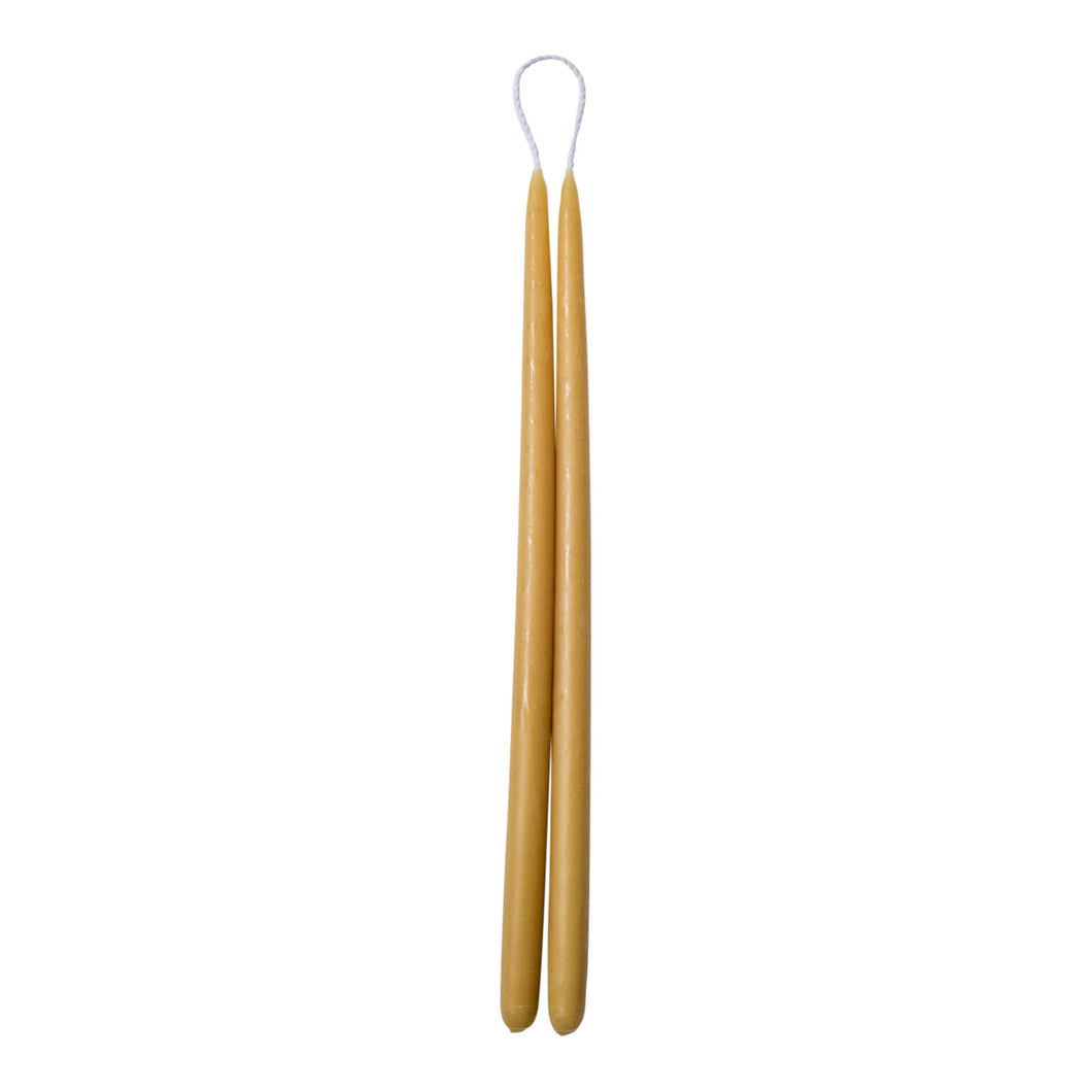 Thin Taper Beeswax Candle
