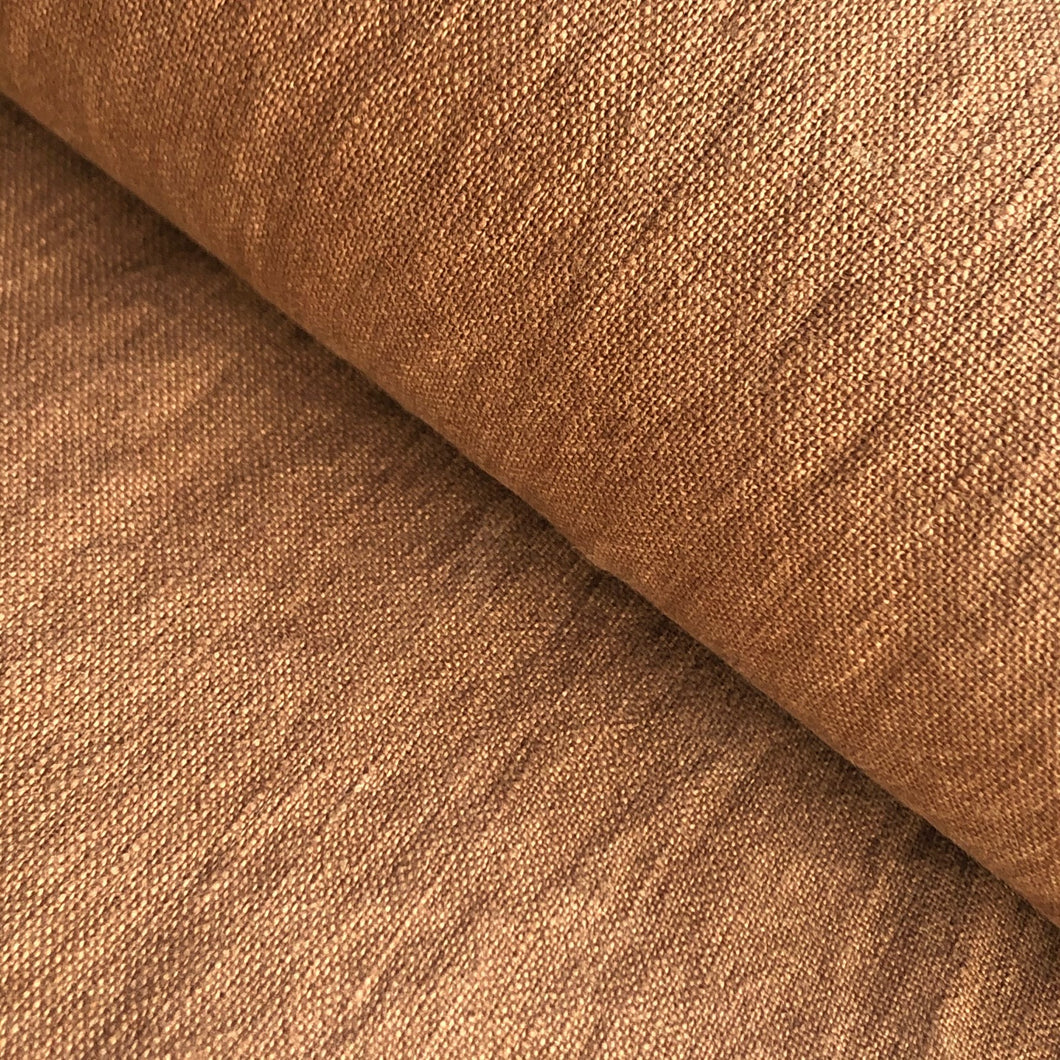 Caramel Washed Linen