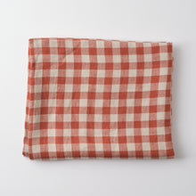 Load image into Gallery viewer, Tablecloth Gingham Beech 250x150
