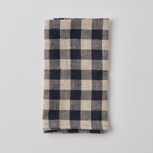 Load image into Gallery viewer, Napkin Set of 4 Gingham Indigo
