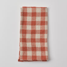 Load image into Gallery viewer, Napkin Set of 4 Gingham Beech
