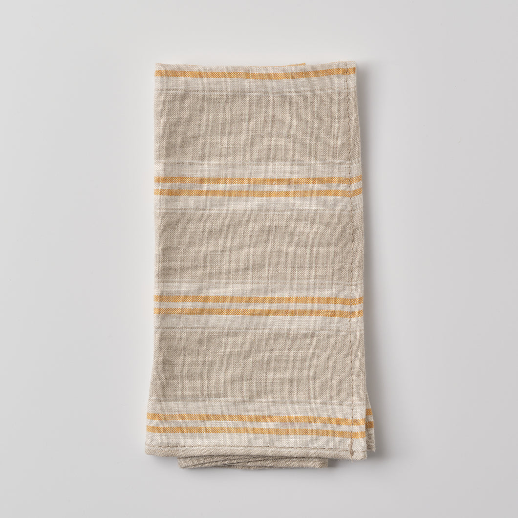 Napkin Set of 4 Celtic Stripe Yellow