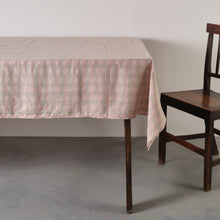 Load image into Gallery viewer, Tablecloth Gingham Pink 250x150
