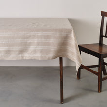 Load image into Gallery viewer, Table Cloth Celtic Stripe Natural
