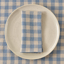 Load image into Gallery viewer, Napkin Set of 4 Gingham Blue
