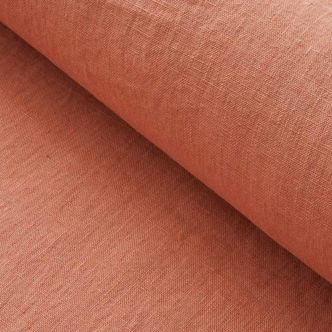 Terracotta Washed Linen