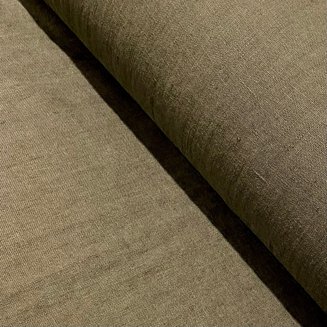 Seaweed Tumbled Linen