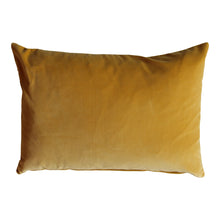 Load image into Gallery viewer, Rectangle Gold Leaf Velvet Cushion
