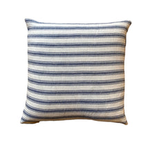 Load image into Gallery viewer, Cushion Breton Blue Stripe 50x50

