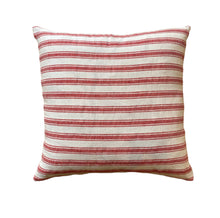 Load image into Gallery viewer, Cushion Red Stripe 50x50

