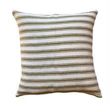 Load image into Gallery viewer, Cushion Chartreuse Stripe 50x50
