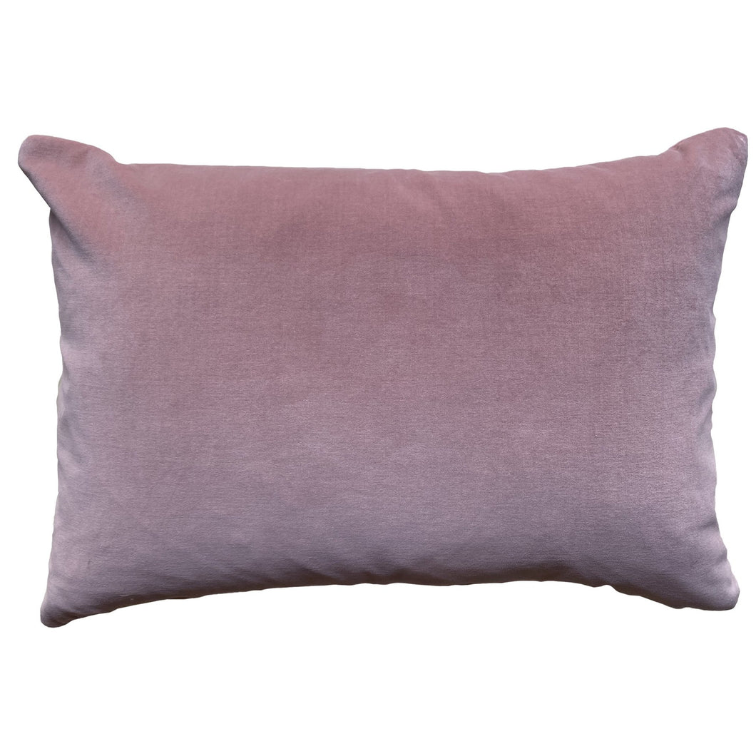 Rectangle Rose Damask Cushion