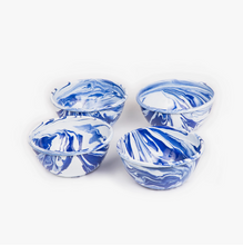Load image into Gallery viewer, Blue Marbled Enamelware
